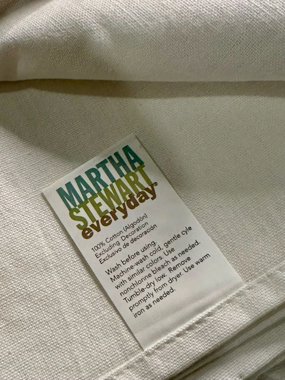 Martha Stewart 5 Days of the Week Embroidered Cotton Kitchen Towels Multi Color